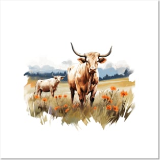 Farm Cow Art Posters and Art